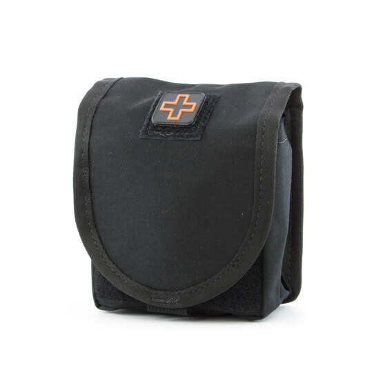 Eleven10 SQUARE Med Pouch is made from Black Cordura Nylon